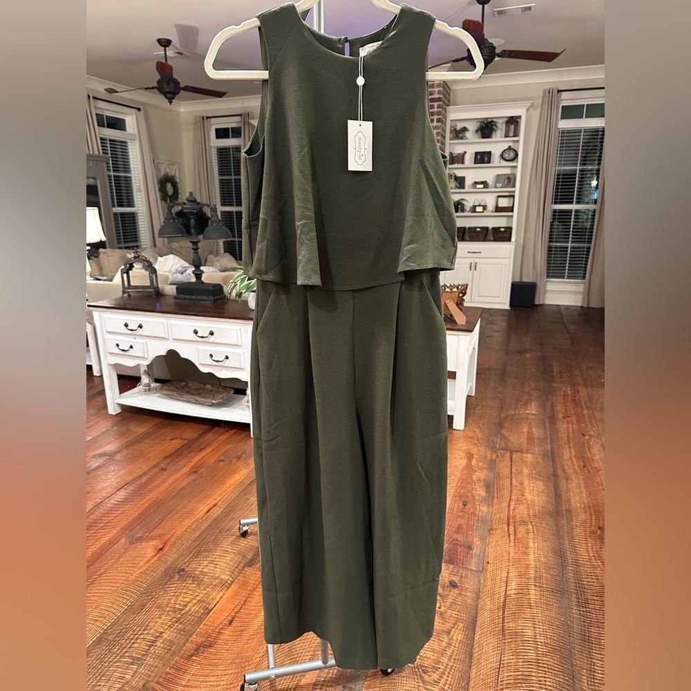 NWT Women’s Mud Pie Celine Jumpsuit Size XS